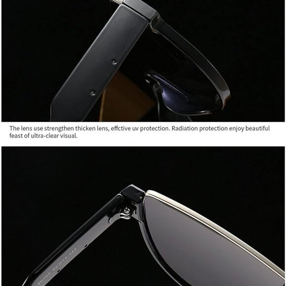 Luxury big frame sunglasses - Picture 3 of 4